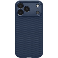 Spigen Liquid Air ovitek za iPhone 17 Pro - temno moder