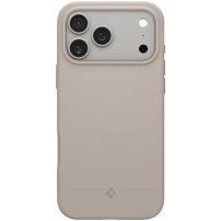 Spigen Silicone Fit silikonski ovitek z MagSafe za iPhone 17 Pro Max - bež
