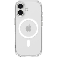 Spigen Ultra Hybrid matný transparentní kryt s bílým MagSafe pro iPhone 17 - čirý