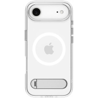 Spigen Ultra Hybrid S transparenten ovitek s stojalom in MagSafe za iPhone Air - prozoren