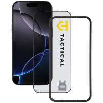 Tactical Glass Impact Armour kaljeno 3D steklo s črnim okvirjem za iPhone Air