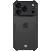 Tactical Quantum Stealth ovitek z ojačanimi robovi za iPhone 17 Pro - črn