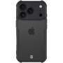 Tactical Quantum Stealth ovitek z ojačanimi robovi za iPhone 17 Pro Max - črn