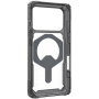 UAG Plasma XTE izjemno odporen ovitek z MagSafe in preklopnim stojalom za iPhone 17 Pro - dimljen