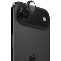 FIXED Camera Glass kaljeno steklo z aluminijastim okvirjem za zaščito leče fotoaparata za iPhone Air - črno