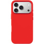 FIXED MagFlow silikonski ovitek z MagSafe za iPhone 17 Pro - rdeč