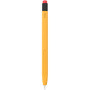 AhaStyle silikonski ovitek v obliki svinčnika z radirko za Apple Pencil 2. generacije / Pro - rumena