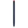 AhaStyle silikonski ovitek v obliki svinčnika z radirko za Apple Pencil 2. generacije / Pro - temno modra