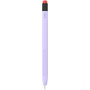 AhaStyle silikonski ovitek v obliki svinčnika z radirko za Apple Pencil 2. generacije / Pro - vijolična