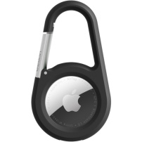 BELKIN Secure Holder ovitek s karabinom za AirTag 1 / 2 - črna