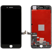 Nadomestni LCD zaslon z zaslonom na dotik in okvirjem za Apple iPhone 7 Plus - Vrhunska kakovost - črna
