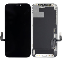 Refurbished Original OLED zaslon s steklom na dotik in okvirom za Apple iPhone 12