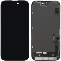 Refurbished Original OLED zaslon s steklom na dotik in okvirjem za Apple iPhone 15