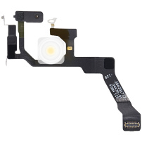 Flex kabel z osvetlitvijo in mikrofonom za iPhone 14 Pro - srebrn