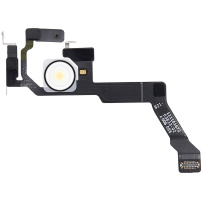 Flex kabel z osvetlitvijo in mikrofonom za iPhone 14 Pro Max - črn