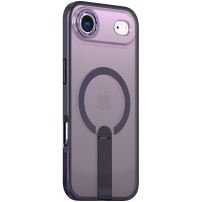 Ovitek z zložljivim stojalom in MagSafe za iPhone Air - temno vijoličen