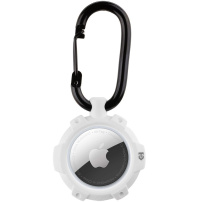 Tactical Trpežna torbica Beam Rugged 2.0 za AirTag 1 / 2 - bela