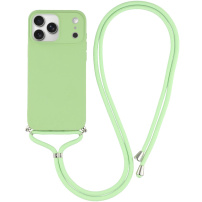 Zaščitni ovitek z vrvico za iPhone 17 Pro - zelen