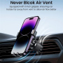 UGREEN nosilec za avto za prezračevalno rešetko za iPhone - temno siv