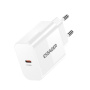 ESSAGER X9 GaN adapter za hitro polnjenje z vrati USB-C - 30W - bel