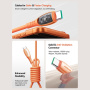 JOYROOM S-A59 polnilni in podatkovni kabel - USB-C na USB-C - 1,2 m - oranžen