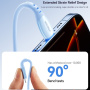 JOYROOM S-A59 polnilni in podatkovni kabel - USB-C na Lightning - 1,2 m - vijoličen