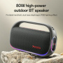 Yesido YSW31 brezžični Bluetooth zvočnik z osvetlitvijo - črn