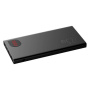Baseus Adaman prenosna baterija z vrati USB-C / 2x USB-A - 10 000 mAh - črna