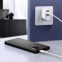 Baseus Adaman prenosna baterija z vrati USB-C / 2x USB-A - 10 000 mAh - črna