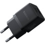 Baseus Palm polnilni adapter z USB-C / USB-A vhodi - 20W - črn