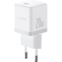 Baseus Palm polnilni adapter s priključkom USB-C - 20W - bel