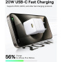 Baseus Palm polnilni adapter s priključkom USB-C - 20W - bel