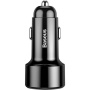 Baseus Magic avtopolnilnik z vhodi 2x USB-A - 45W - črna