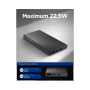 Spigen bistvena powerbanka z vrati 2x USB-C / USB-A - 10 000 mAh - črna