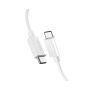 Spigen Bistveni polnilni in podatkovni kabel - USB-A na USB-C - 1 m - bel