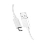 Spigen bistveni polnilni in podatkovni kabel - USB-A na USB-C - 2 m - bel