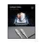 Spigen Bistven 240W polnilni in podatkovni kabel - USB-C na USB-C - 1,2 m - bel