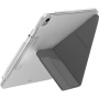 UNIQ Camden Click ovitek z origami stojalom in prostorom za Apple Pencil za iPad 10,9" (2022) / 11" (2025) - sivo