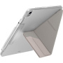 UNIQ Camden Click ovitek z origami stojalom in prostorom za Apple Pencil za iPad 10,9" (2022) / 11" (2025) - bež