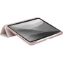 UNIQ Moven ovitek z origami stojalom in prostorom za Apple Pencil za iPad 10,9" (2022) / 11" (2025) - roza