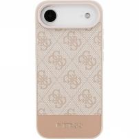 Guess 4G črtast ovitek za iPhone Air - roza