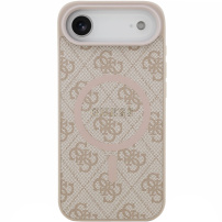 Guess 4G Barvni prstan ovitek z MagSafe za iPhone Air - roza