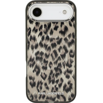 Karl Lagerfeld IML Leopard ovitek z MagSafe za iPhone Air - rjav