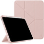 UNIQ Moven ovitek z origami stojalom in prostorom za Apple Pencil za iPad 10,9" (2022) / 11" (2025) - roza