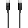 Spigen Essential 60W polnilni in podatkovni kabel - USB-C na USB-C - 1 m - črn