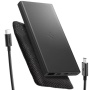 Spigen bistvena powerbanka z vrati 2x USB-C / USB-A - 10 000 mAh - črna
