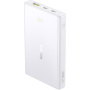 Baseus PicoGo power banka z 2x USB-C / USB-A vrati - 10.000 mAh - bela