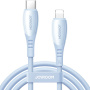 JOYROOM S-A59 polnilni in podatkovni kabel - USB-C na Lightning - 1,2 m - moder