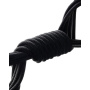 Baseus Tungsten Gold magnetni polnilni in podatkovni kabel - USB-A na USB-C - 1 m - črn