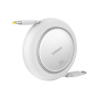 Baseus Free2Pull izvlečni polnilni in podatkovni kabel - USB-C na USB-C - 1 m - bel